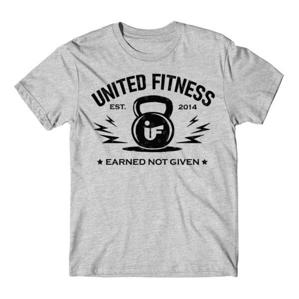 UNITED FITNESS - EARNED NOT GIVEN - T-SHIRT - XJAGYE Thumbnail