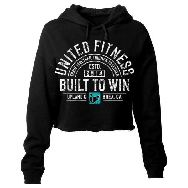 UNITED FITNESS - VINTAGE ARCH - WOMEN'S CROPPED HOODIE - $1GSV3N$ Thumbnail