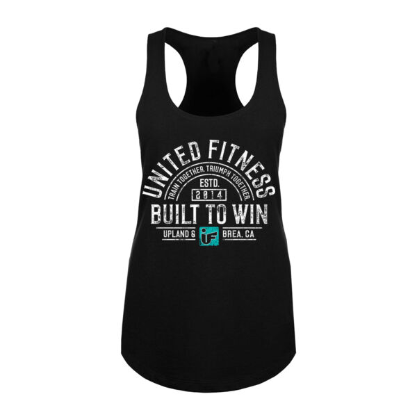 UNITED FITNESS - VINTAGE ARCH - WOMEN'S FITTED TANK TOP - $1GSV3N$ Thumbnail