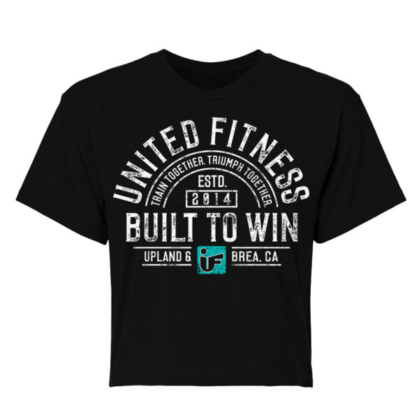 UNITED FITNESS - VINTAGE ARCH - WOMEN'S CROPPED T-SHIRT - $1GSV3N$ Thumbnail