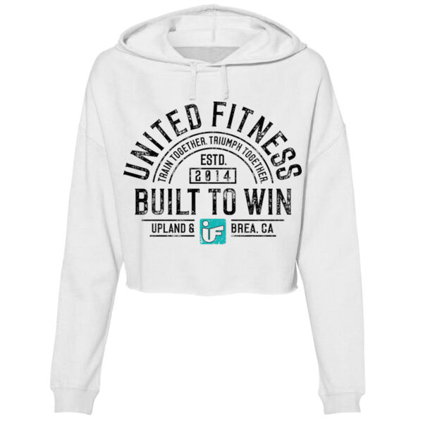 UNITED FITNESS - VINTAGE ARCH - WOMEN'S CROPPED HOODIE - $YV29Q8$ Thumbnail