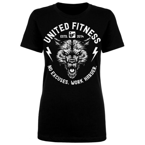 UNITED FITNESS - NO EXCUSES - WOMEN'S FITTED T-SHIRT - $VJ6DSC$ Thumbnail