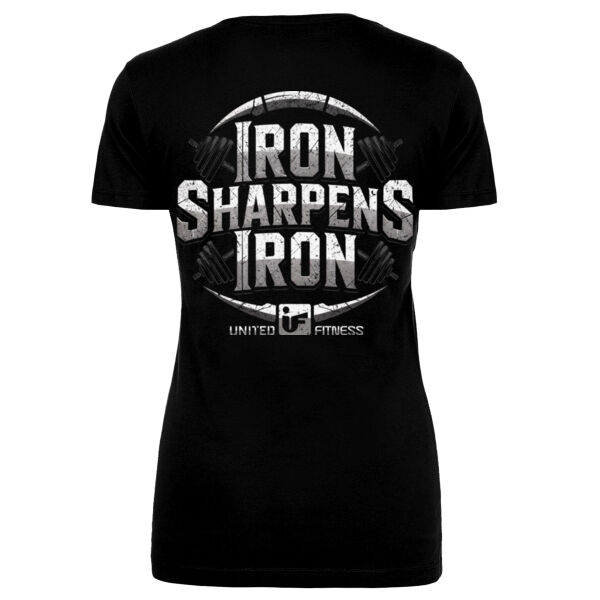 IRON SHARPENS IRON - WOMEN'S FITTED T-SHIRT - $ZQFUHV$ Thumbnail