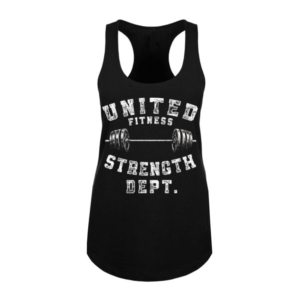 STRENGTH DEPT - WOMEN'S FITTED TANK TOP - $5V3C7A$ Thumbnail