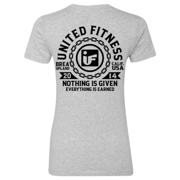 EVERYTHING IS EARNED - WOMEN'S FITTED T-SHIRT - $U6P9QE$ Thumbnail