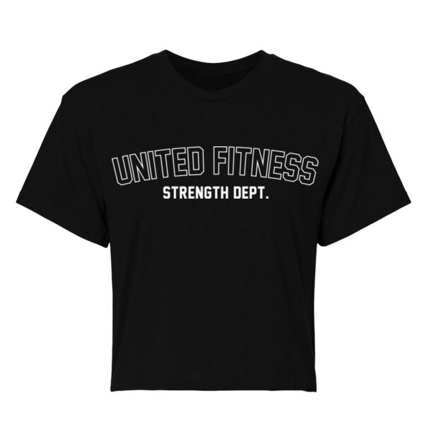 STRENGTH DEPT - WOMEN'S CROP T-SHIRT - $PU6NVK$ Thumbnail