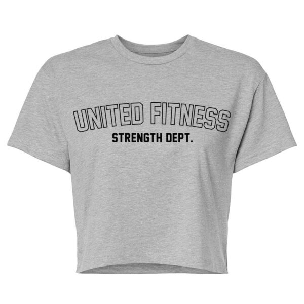 STRENGTH DEPT - WOMEN'S CROP T-SHIRT - $4M83FB$ Thumbnail