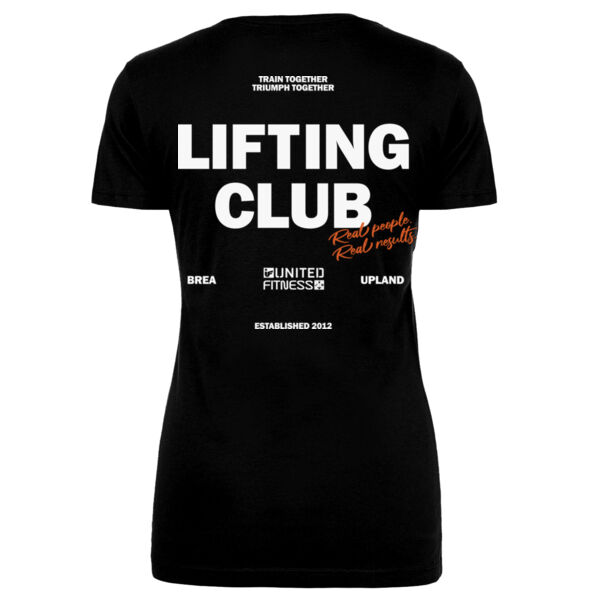 LIFTING CLUB - WOMEN'S FITTED T-SHIRT - $GKSH4T$ Thumbnail